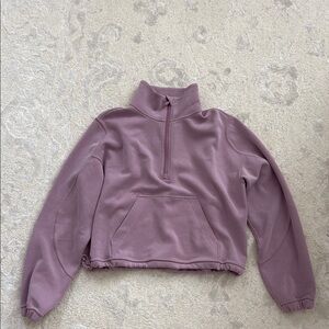 Lululemon softstream half zip Mauve